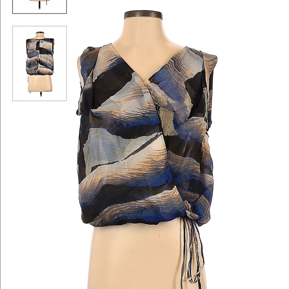Robert Rodriguez Sleeveless top with side tie